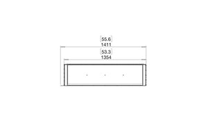 Flex 50RC Right Corner Fireplace Insert - ExpertFires