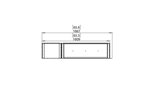 EcoSmart Flex 60LC.BXL Left Corner Fireplace Insert