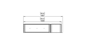 EcoSmart Flex 60LC.BXR Left Corner Fireplace Insert