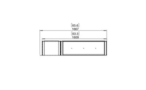 Flex 60RC.BXL Right Corner Fireplace Insert - ExpertFires