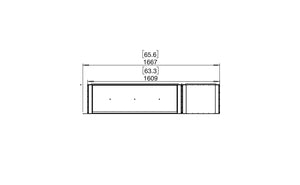 Flex 60RC.BXR Right Corner Fireplace Insert - ExpertFires