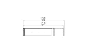 EcoSmart Flex 68LC.BXR Left Corner Fireplace Insert - ExpertFires