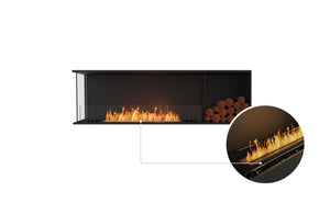 EcoSmart Flex 68LC.BXR Left Corner Fireplace Insert - ExpertFires
