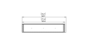 EcoSmart Flex 68LC Left Corner Fireplace Insert - ExpertFires