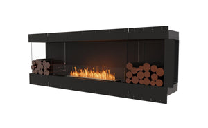 EcoSmart Flex 86LC.BX2 Left Corner Fireplace Insert - ExpertFires