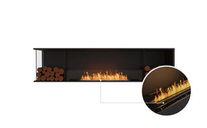 EcoSmart Flex 86LC.BX2 Left Corner Fireplace Insert - ExpertFires