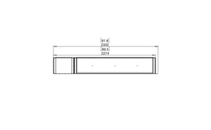 EcoSmart Flex 86LC.BXL Left Corner Fireplace Insert - ExpertFires