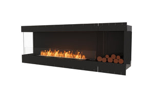 EcoSmart Flex 86LC.BXR Left Corner Fireplace Insert - ExpertFires