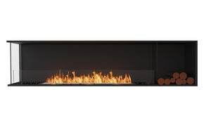 EcoSmart Flex 86LC.BXR Left Corner Fireplace Insert - ExpertFires