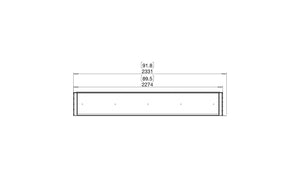 EcoSmart Flex 86LC Left Corner Fireplace Insert - ExpertFires