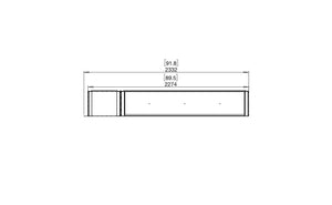 Flex 86RC.BXL Right Corner Fireplace Insert - ExpertFires