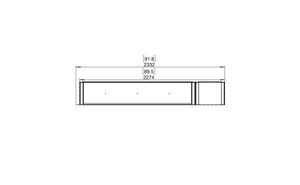 Flex 86RC.BXR Right Corner Fireplace Insert - ExpertFires