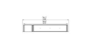EcoSmart Flex 86SS.BXL Single Sided Fireplace Insert