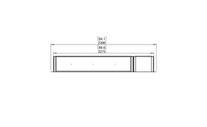 EcoSmart Flex 86SS.BXR Single Sided Fireplace Insert