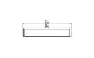 EcoSmart Flex 86SS Single Sided Fireplace Insert