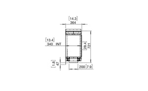 EcoSmart Flex 78LC.BX2 Left Corner Fireplace Insert - ExpertFires