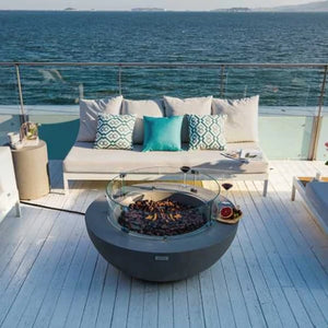 Elementi Fire Lunar Fire Bowl Table