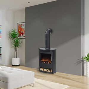 Flametek Alto S 2KW Electric Stove - ExpertFires