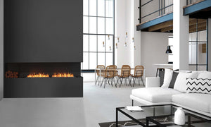 Flex 104RC.BXL Right Corner Fireplace Insert - ExpertFires