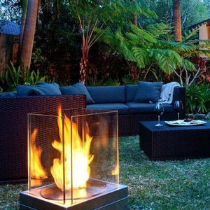 Mini T Tabletop Square Bio Ethanol Fire Pit -EcoSmart Fire - ExpertFires