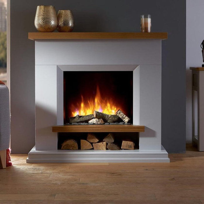 OER Hudson Electric Fireplace Suite