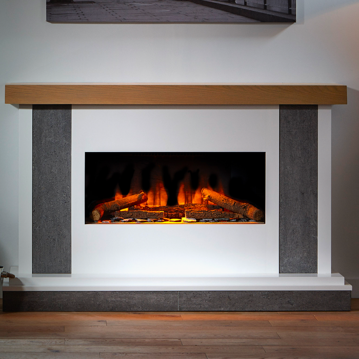 OER Madison 700 Electric Fireplace Suite